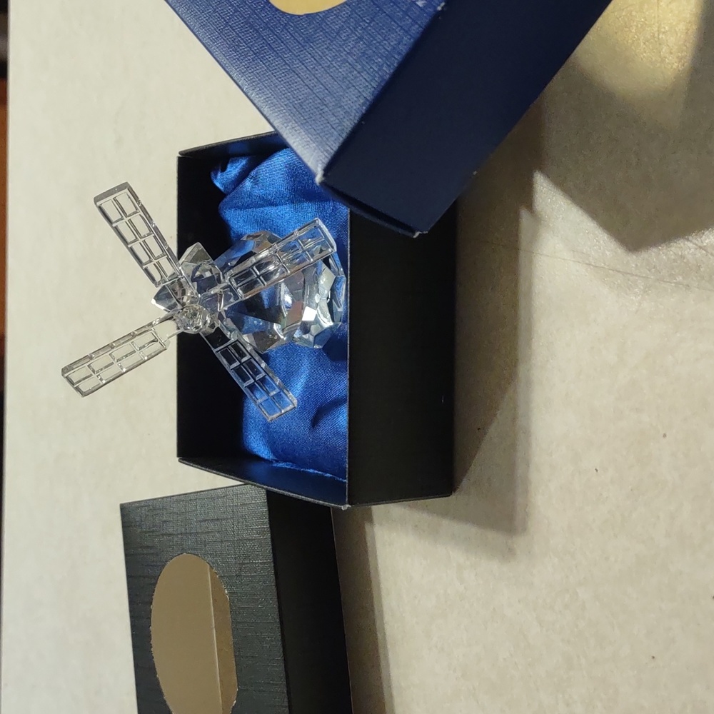 Crystal Marked NC. " Not Swarovski." Windmill.